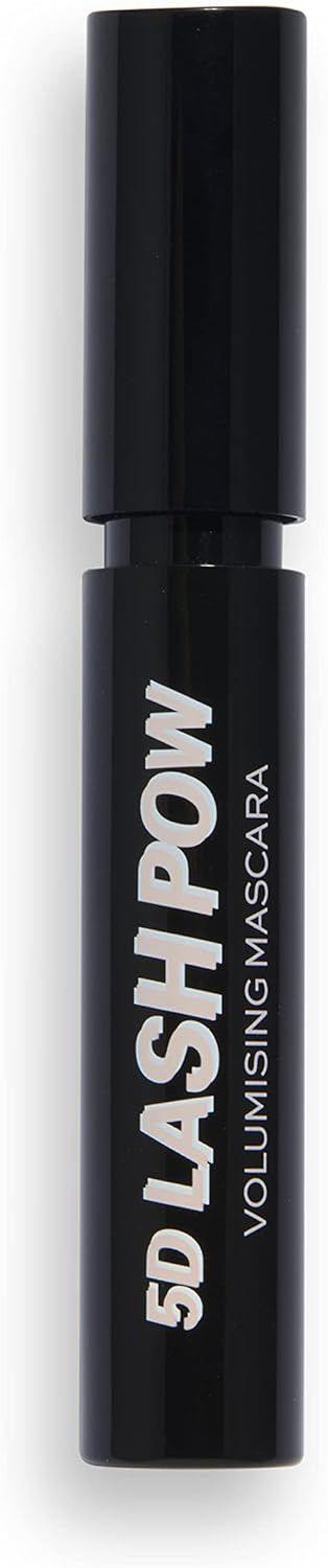 Black 5D Lash Pow volumising mascara tube for lengthening and thickening eyelashes without clumping