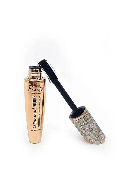 Diamond Beauty Mascara tube with wand applicator, waterproof and smudge-proof formula for longer, thicker lashes